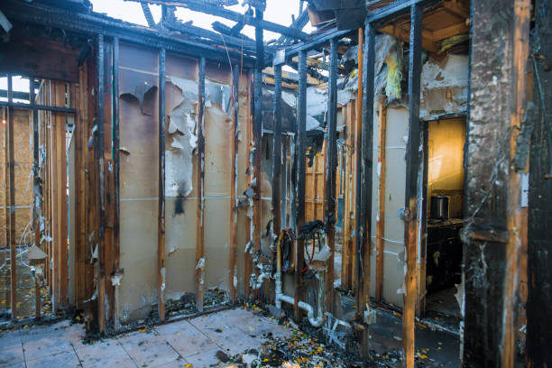 Professional Soot Cleanup technician working in Finksburg, MD